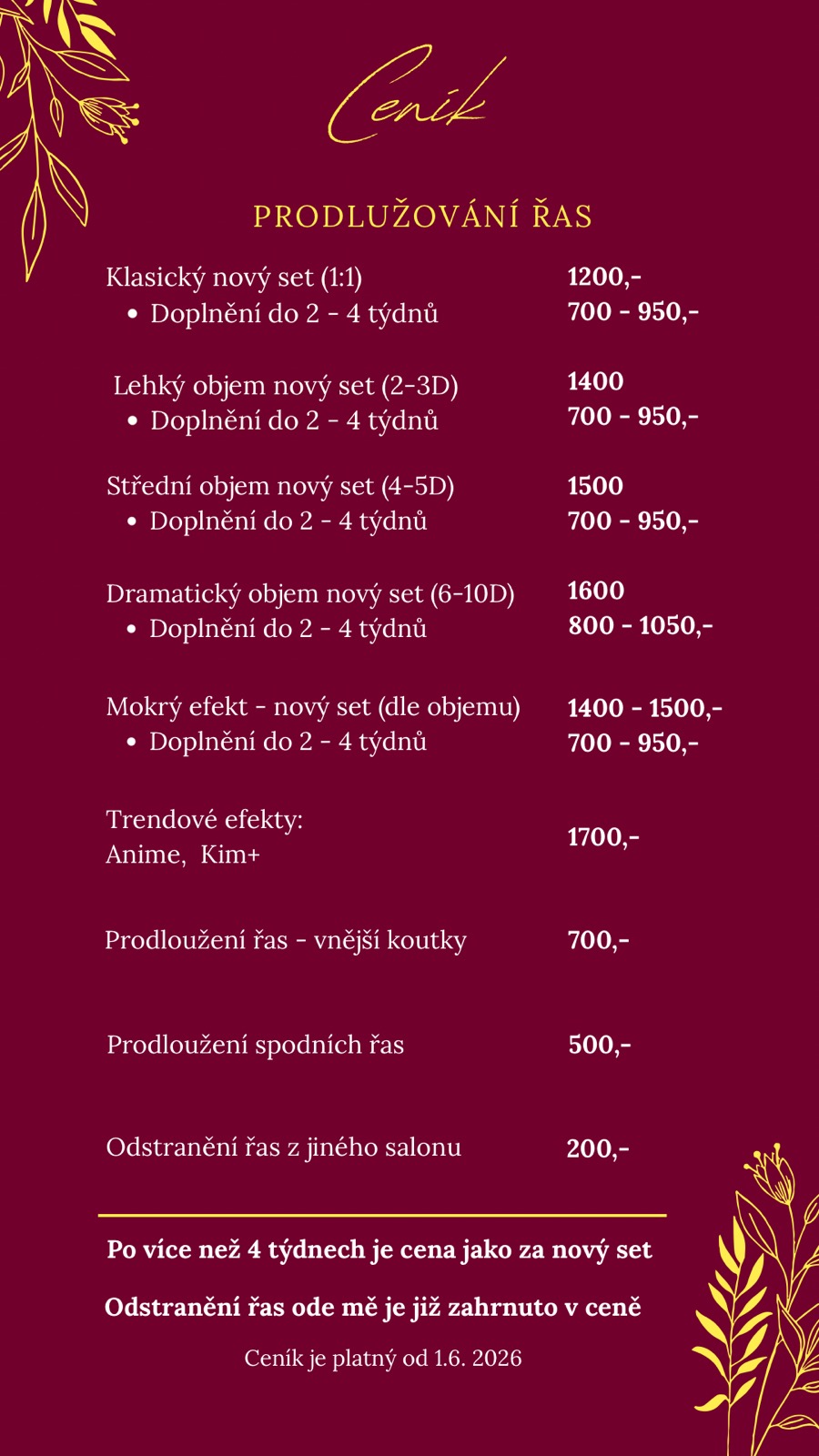Beige Vintage Floral Makeup Price List - 1.jpg.jpeg