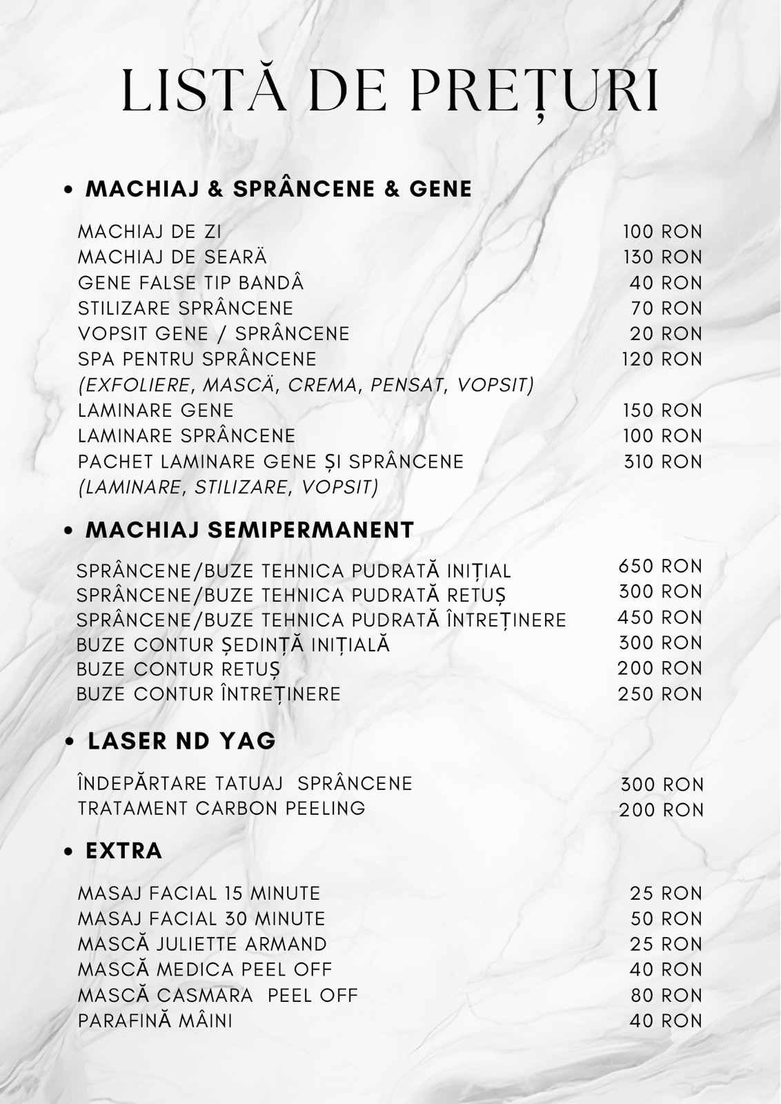 White Marble Beauty Salon Price List A4 Document - 1.jpg.jpeg